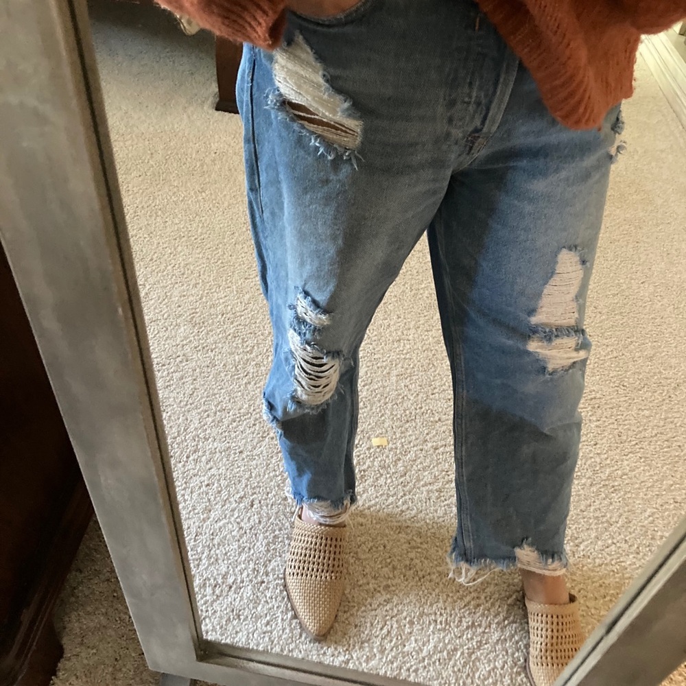 Baggy mom jeans Zara